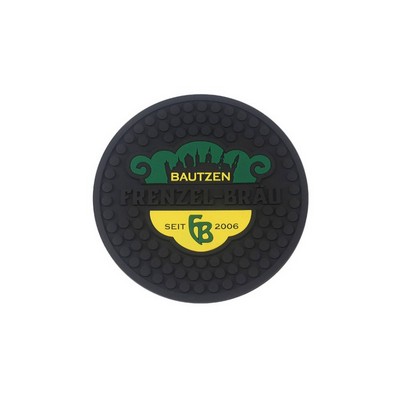 Round Soft PVC Coaster