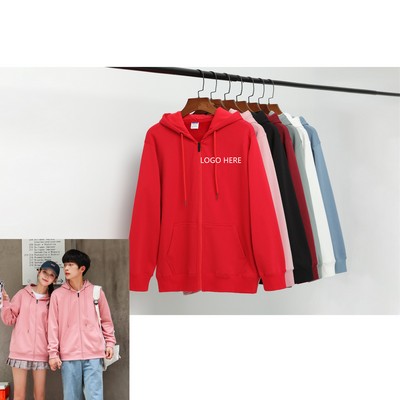 Youth Hoodie Pullover Sweaters w/Zipper