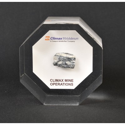 Lucite Hexagon Embedment Award (3 1/2"x3"x7/8")