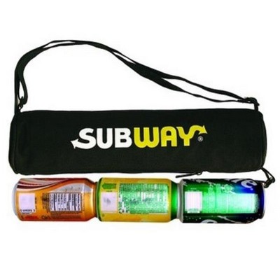 3 Can Cooler Tube Cling Bag