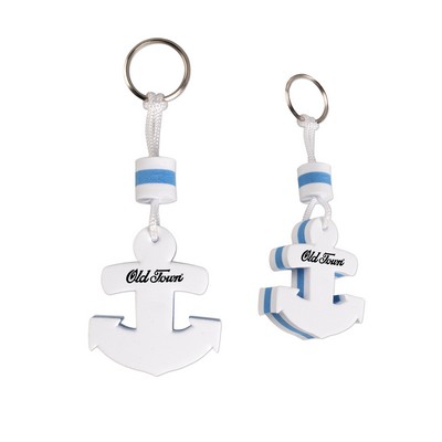 Anchor Floating Keychain