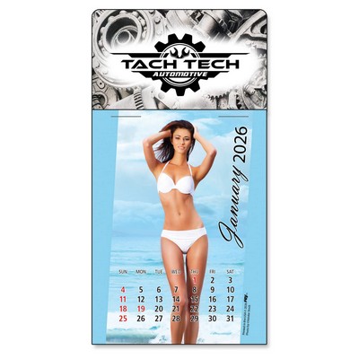 Adhesive Peel-N-Stick® Calendar - Swimsuit Pad