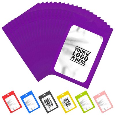 2.75 x 3.93" Resealable Mylar Bag