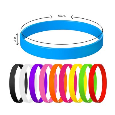 Custom Rubber Bracelets Silicone Wristband