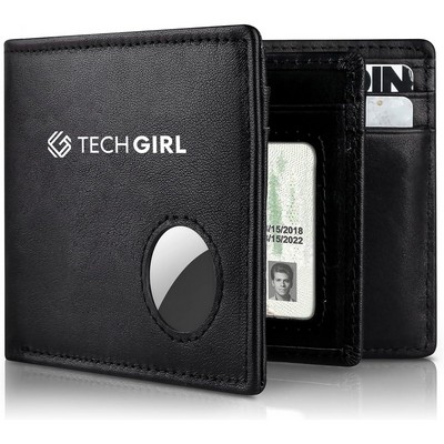 Vegan Leather RFID Blocking Wallet- Bifold With ID Window and 12 Cards Holders