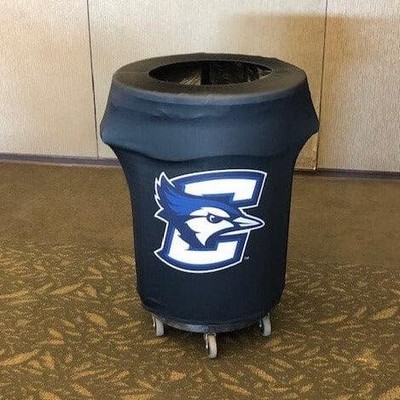Spandex 44 Gallon Custom Printed Trash Can Cover