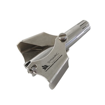 Portable Manual waterproof stainless steel nose hair trimmer