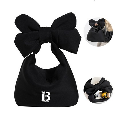 Oxford Large Capacity Bow Tie Tote Bag