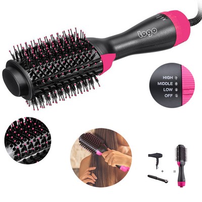 Multi-Functional Air Straightener Curler Brush
