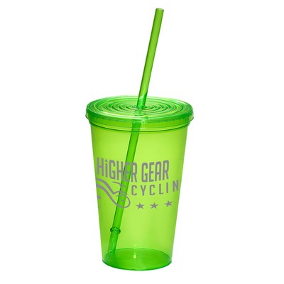 USA Made 20 oz Econo Sturdy Sipper Tumbler