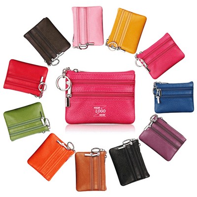 Adult Unisex Leather Coin Purse