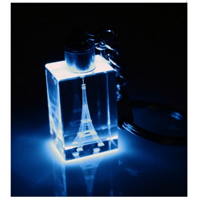 Crystal Led Keychain
