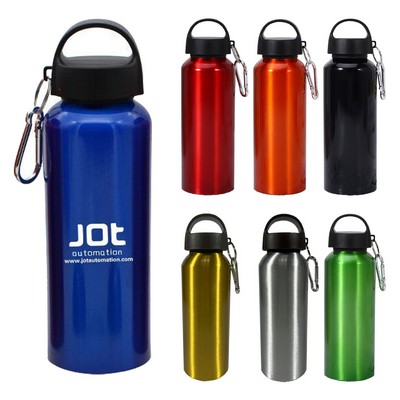 17 Oz Aluminum Sports Water Bottle
