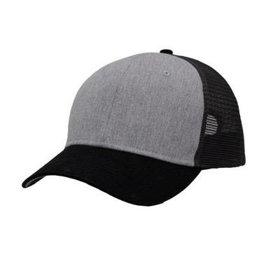 Sportsmanª Chino Twill Mesh Back Trucker Cap (Blank)
