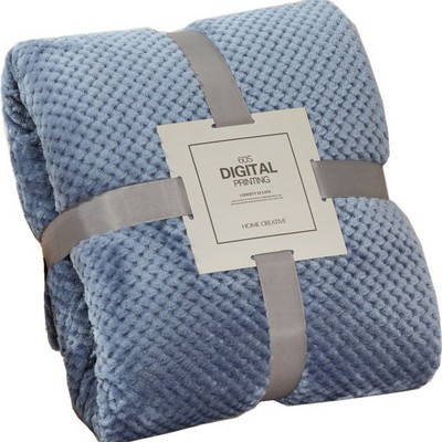 60" L x 50" W Flannel Blanket