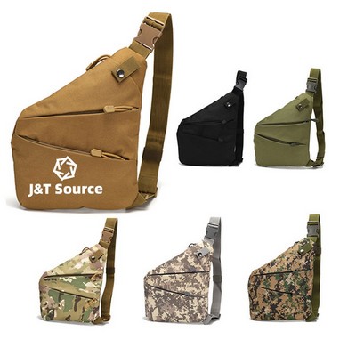 Tactical Multi - Pockets Crossbody Bag