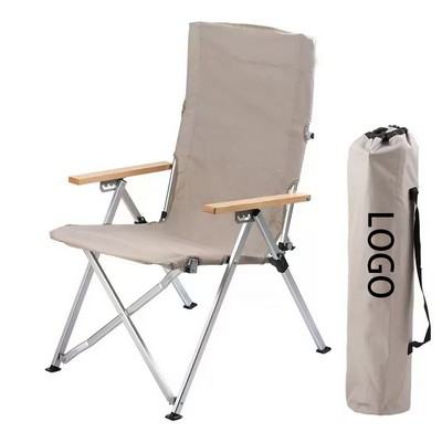 Recliner Chair w/Wood Handle