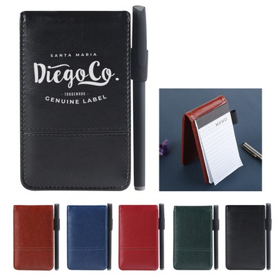 3-in-1 Pocket Notebook w/ Calculator