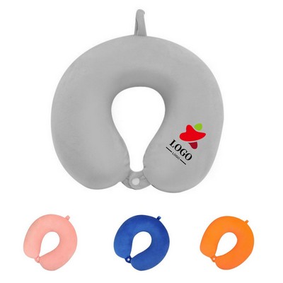 Comfortable Soft U-Shaped Memory Foam Travel Neck Pillow