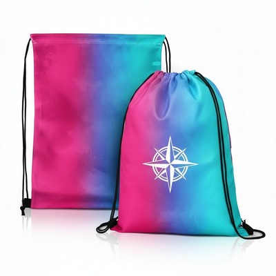 Tie Dye Drawstring Backpack