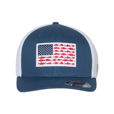 Columbia® Fish Flag Mesh™ Flexfit® Cap