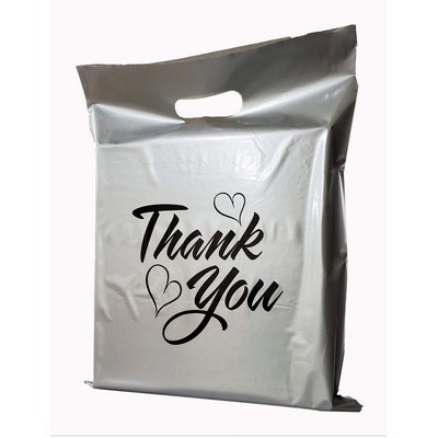19.7"x23.6" 2.4mil Merchandise Bag W/ Die Cut Handle for Boutique Bag Shopping Clothes Packaging Bag
