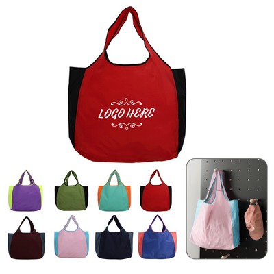 Eco-Friendly Foldable Recycled Polyester Tote Bag