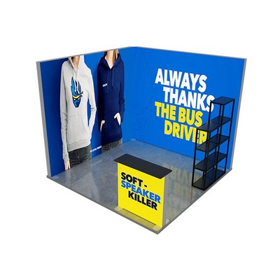 10' Backlit Trade Show Display - Design 3 (Double Sided)