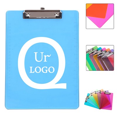 Ps Transparent Fc Plastic Clipboard