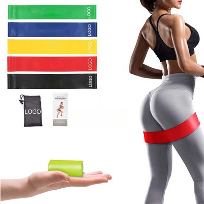 Rubber Elastic Fitness Yoga Exercise Strength Training Belt
