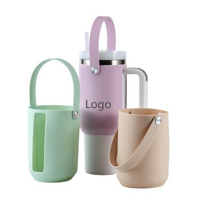 40 oz Silicone Cup Sleeve with Handle