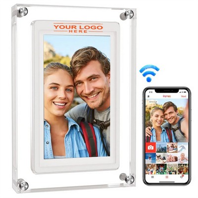 5-Inch WiFi Digital Acrylic Photo Frame
