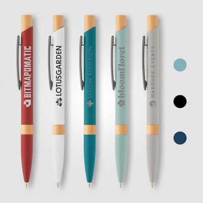 Reborn Designer Softy Recycled Aluminum Pen - Laser