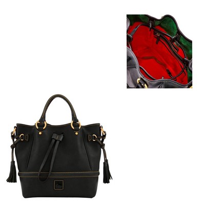 Dooney & Bourke Black Florentine Buckley Bag