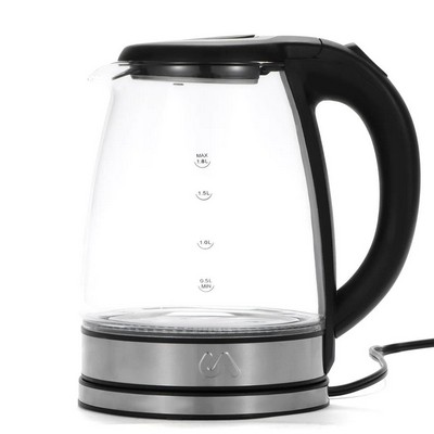 UBER Appliance Electric Tea Kettle - 1.8L Glass & Stainless Steel