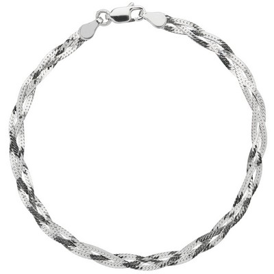 Jilco Inc Braided Herringbone Bracelet