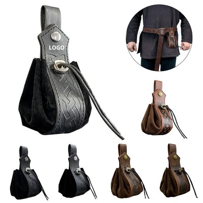 Medieval Vintage PU Leather Pouch