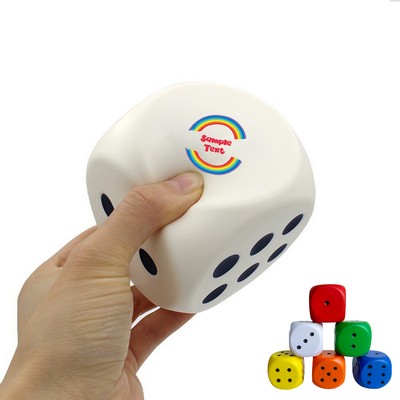 PU Foam Dice Stress Reliever
