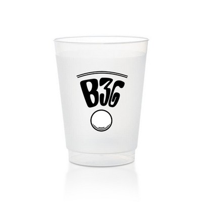 12 Oz. Tall Unbreakable Translucent Frosted Cup
