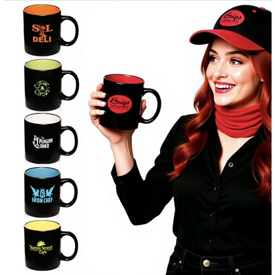 Contrast 11 ounce Matte N Gloss Mug