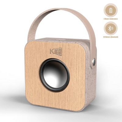 Portable Wooden Bluetooth Audio