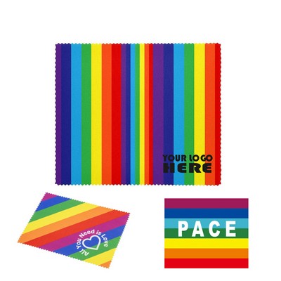 Rainbow Eyeglass Cleaning Cloth