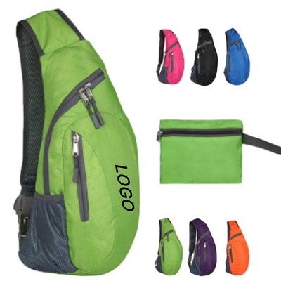 Foldable Commuter Bag Chest Bag Shoulder Bag