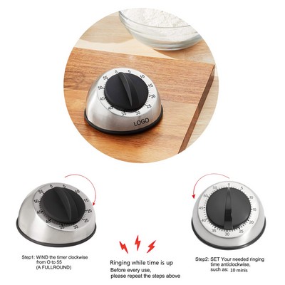 Classic Mechanical Countdown Clock Timer Alarm