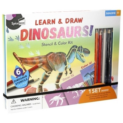 Learn & Draw Dinosaurs