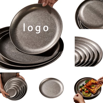 Metal Dining Plate