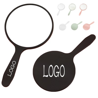 Circular Mini Handheld Mirror