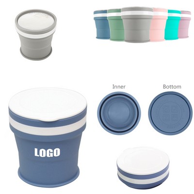 12 Oz. Silicone Collapsible Cup
