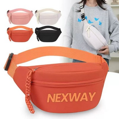 Nylon Casual Crossbody Chest Bag
