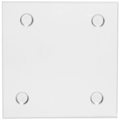 4" Square Full Color Custom Glass Coasters